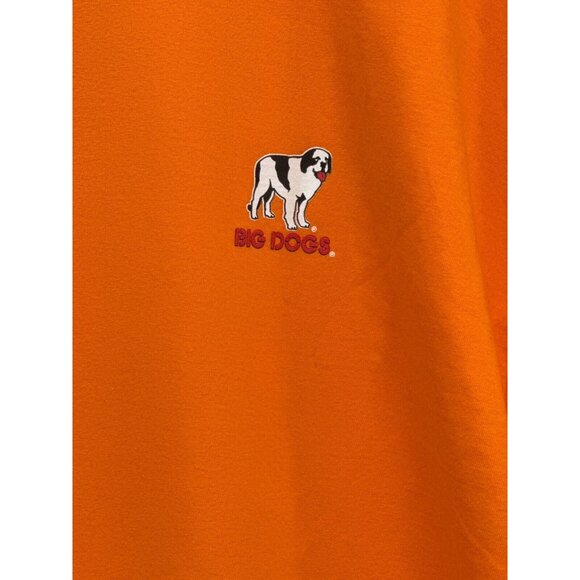 Hanes Big Dogs Mens Orange Graphic T-Shirt Size 3XL It's Five O'Clock Somewhere - Picture 6 of 10